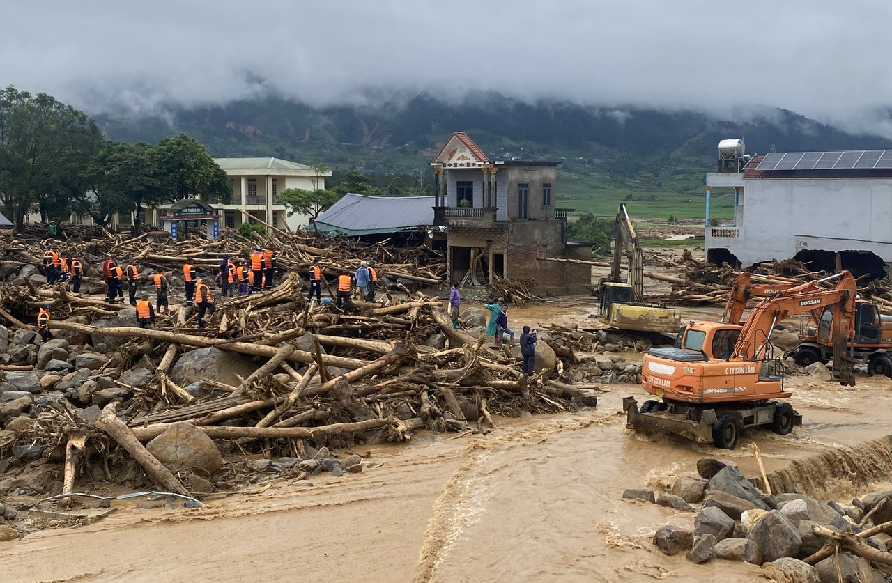 Empat Orang Tewas, 4 Orang Hilang, 9 Orang luka-luka, Kerugian 255 Miliar VND Akibat Hujan Lebat dan Banjir di Wilayah Vietnam Utara